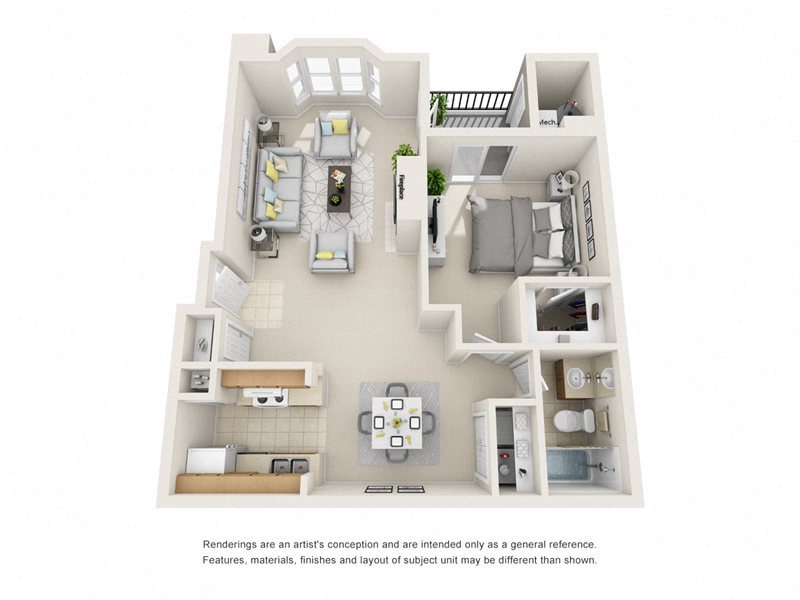 The Aster Floor Plan 1